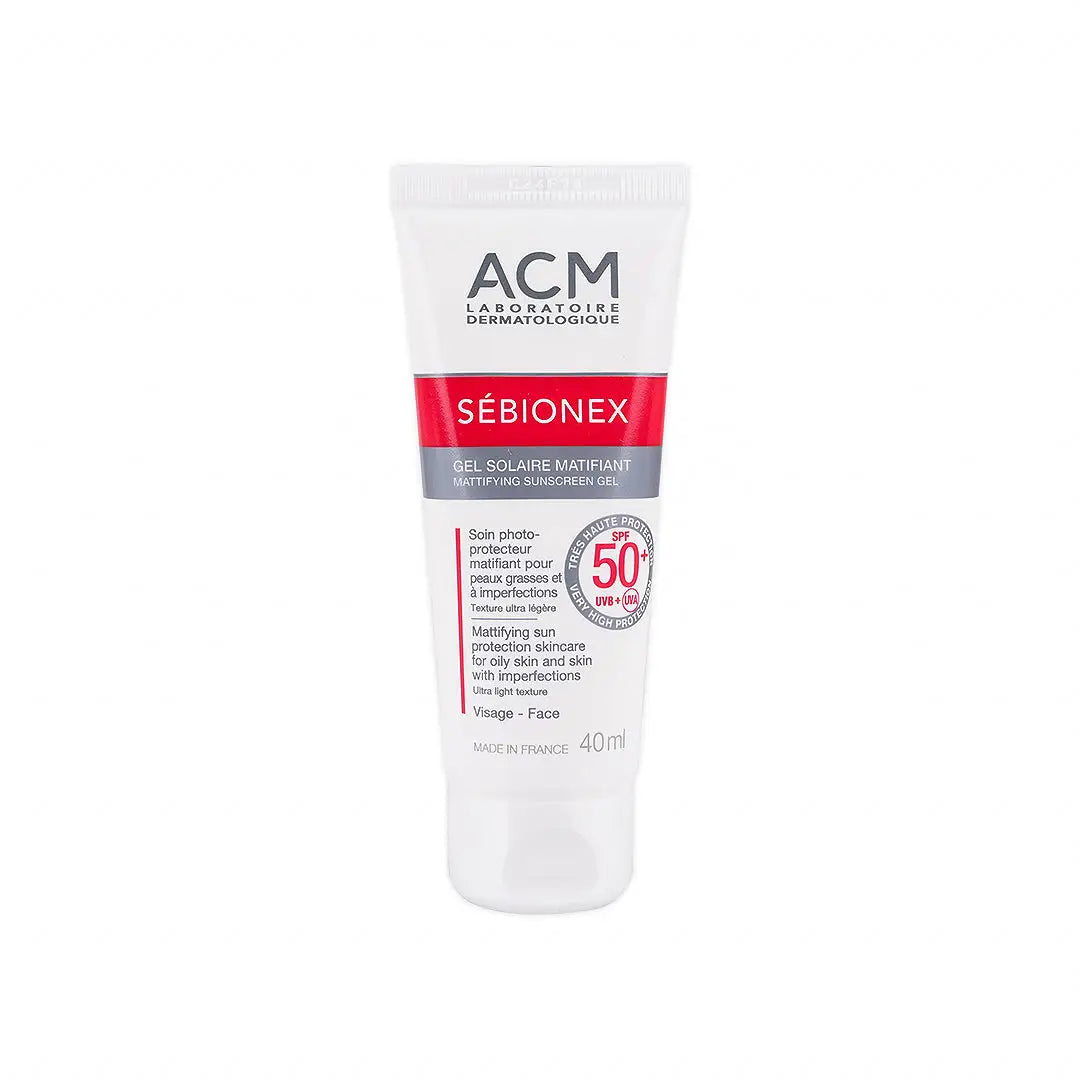 Acm Sebionex Spf50+ Mattifying Sunscreen Gel 40ml