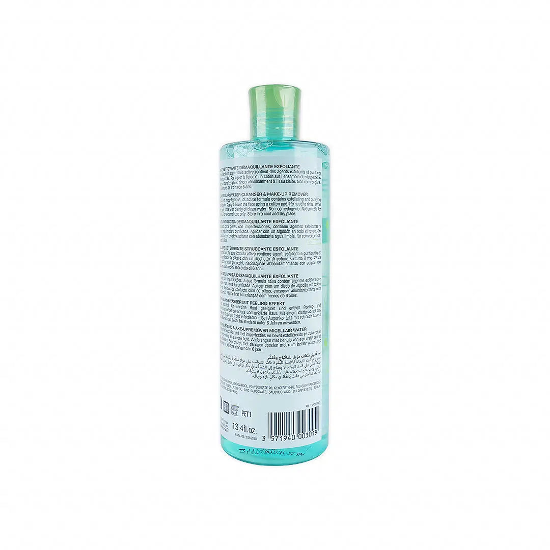Noreva Exfoliac Micellar Water Cleanser Makeup Remover 400ml