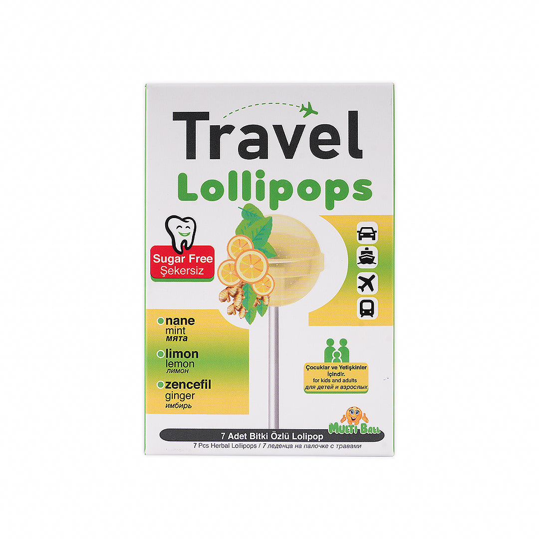 Multi Ball Travel Lollipops 7pcs