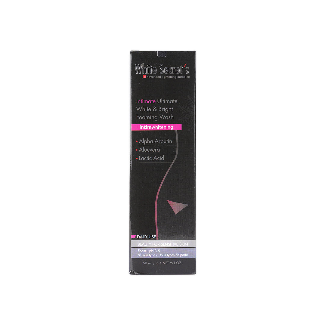 White Secret's Intimate Ultimate W&B Foaming Wash 150Ml