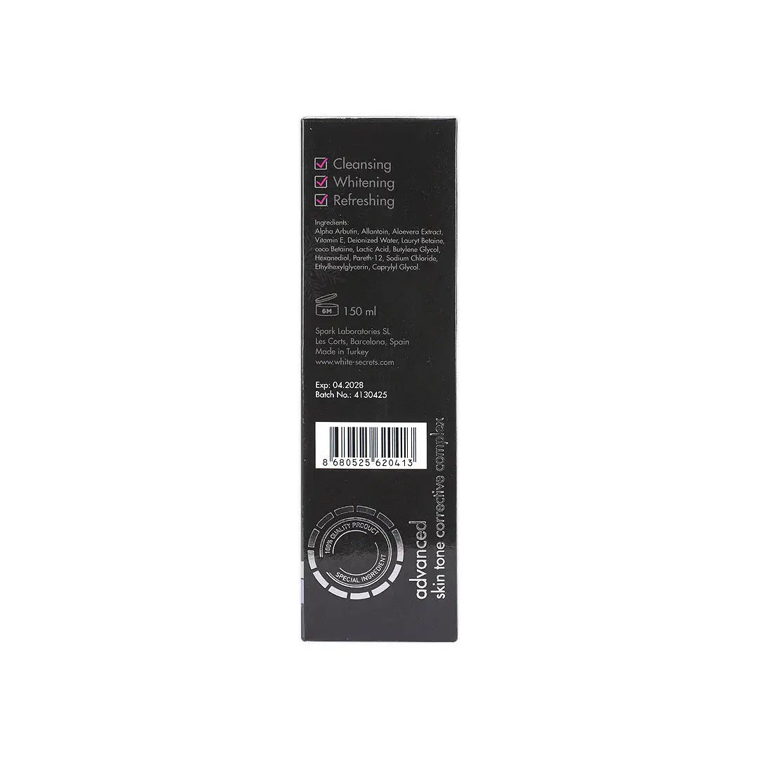 White Secret's Intimate Ultimate W&B Foaming Wash 150Ml