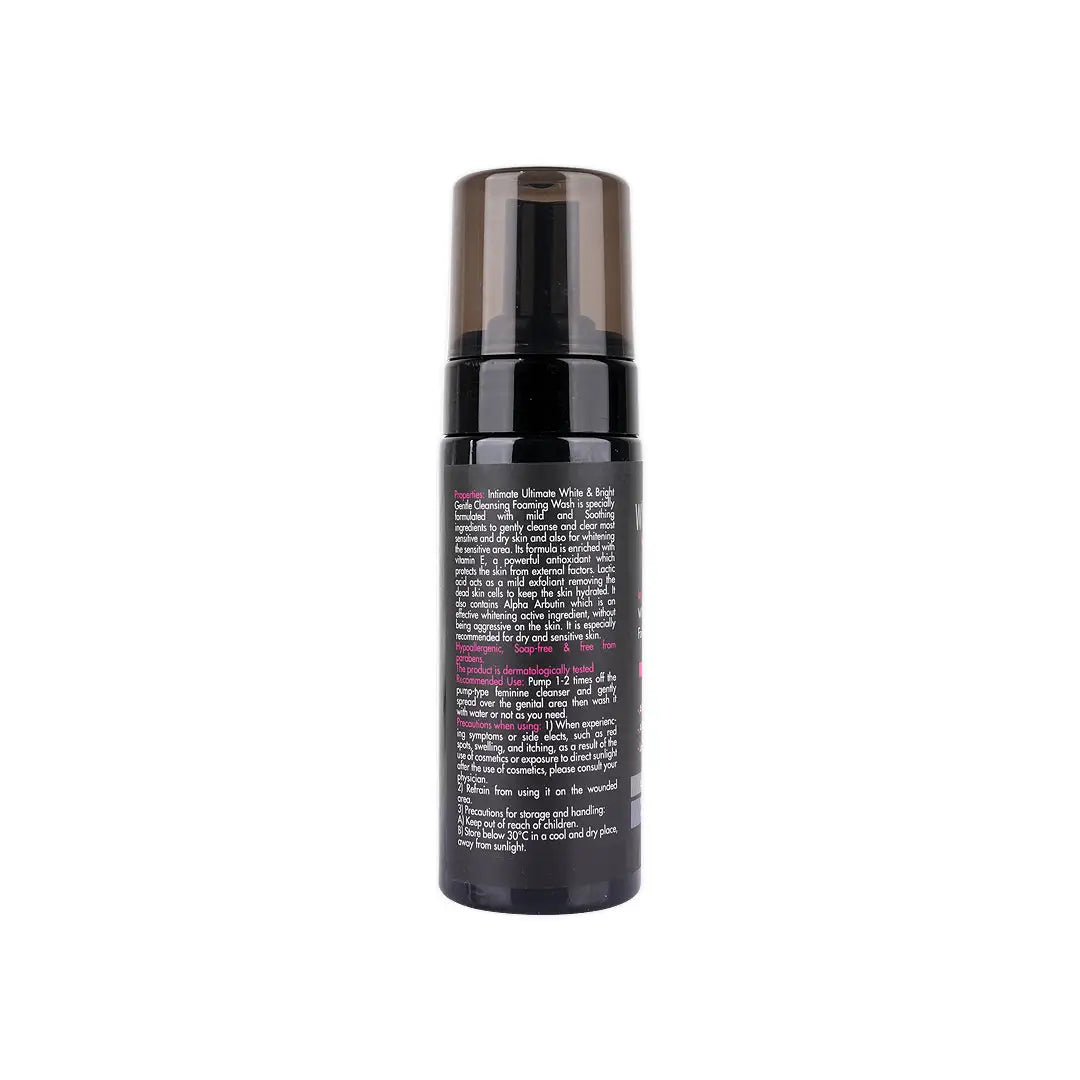 White Secret's Intimate Ultimate W&B Foaming Wash 150Ml