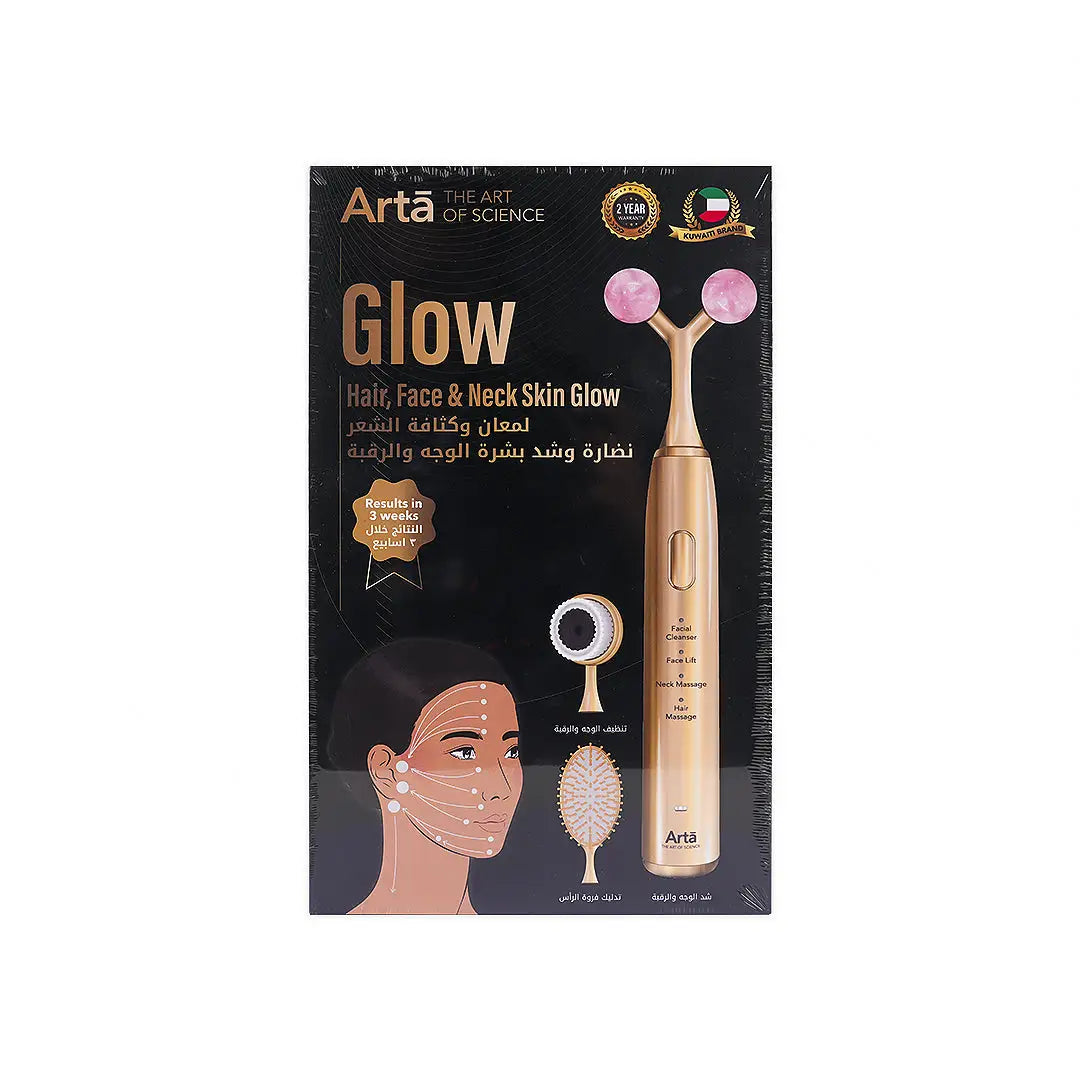 Arta Glow Hair Face & Neck Skin Glow