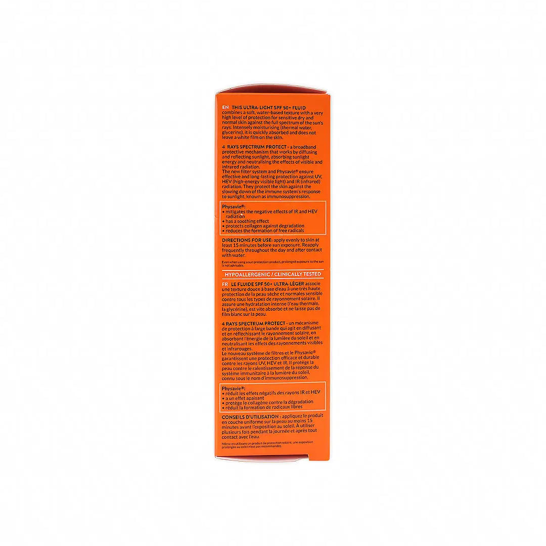 55653-Dermedic Sunbrella Spf50+Ultra Light Fluid 40ml-Dry &amp; Normal +5