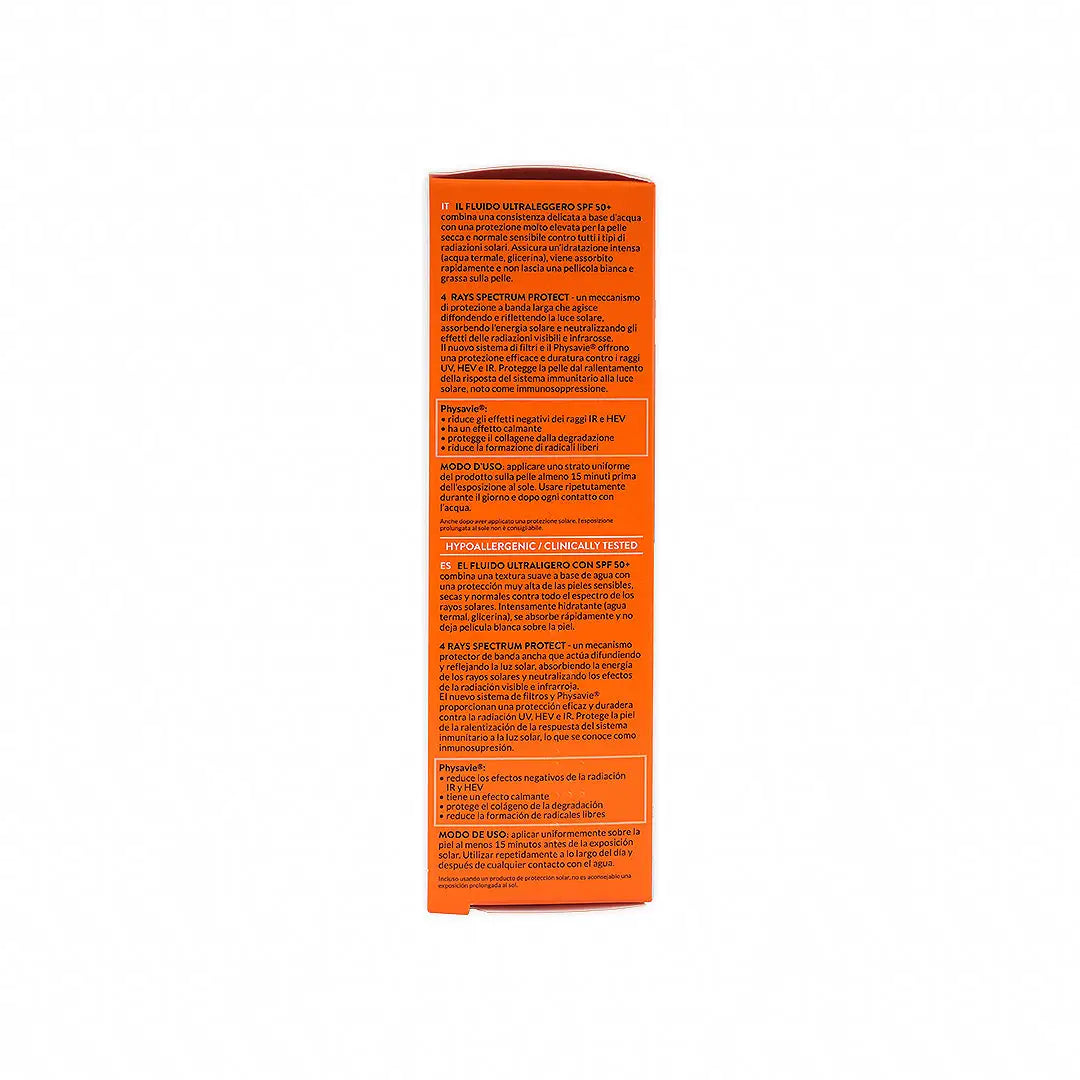 55653-Dermedic Sunbrella Spf50+Ultra Light Fluid 40ml-Dry &amp; Normal +4