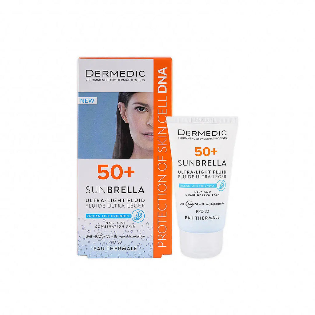 Dermedic Sunbrella Spf50+ Ultra Light Fluid 40ml-Oily
