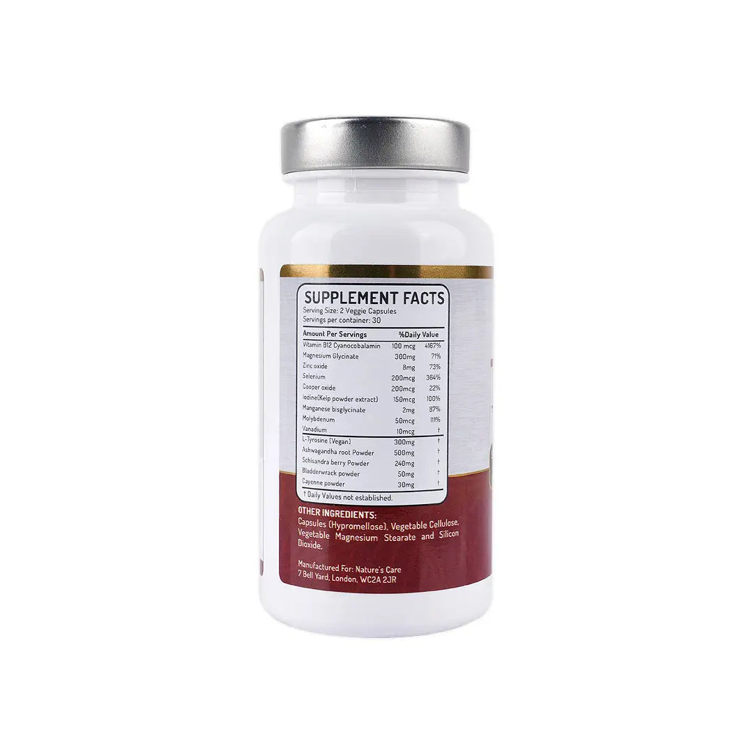 55655-Natures Care TSF-Thyroid Support Formula 60 Capsules +2