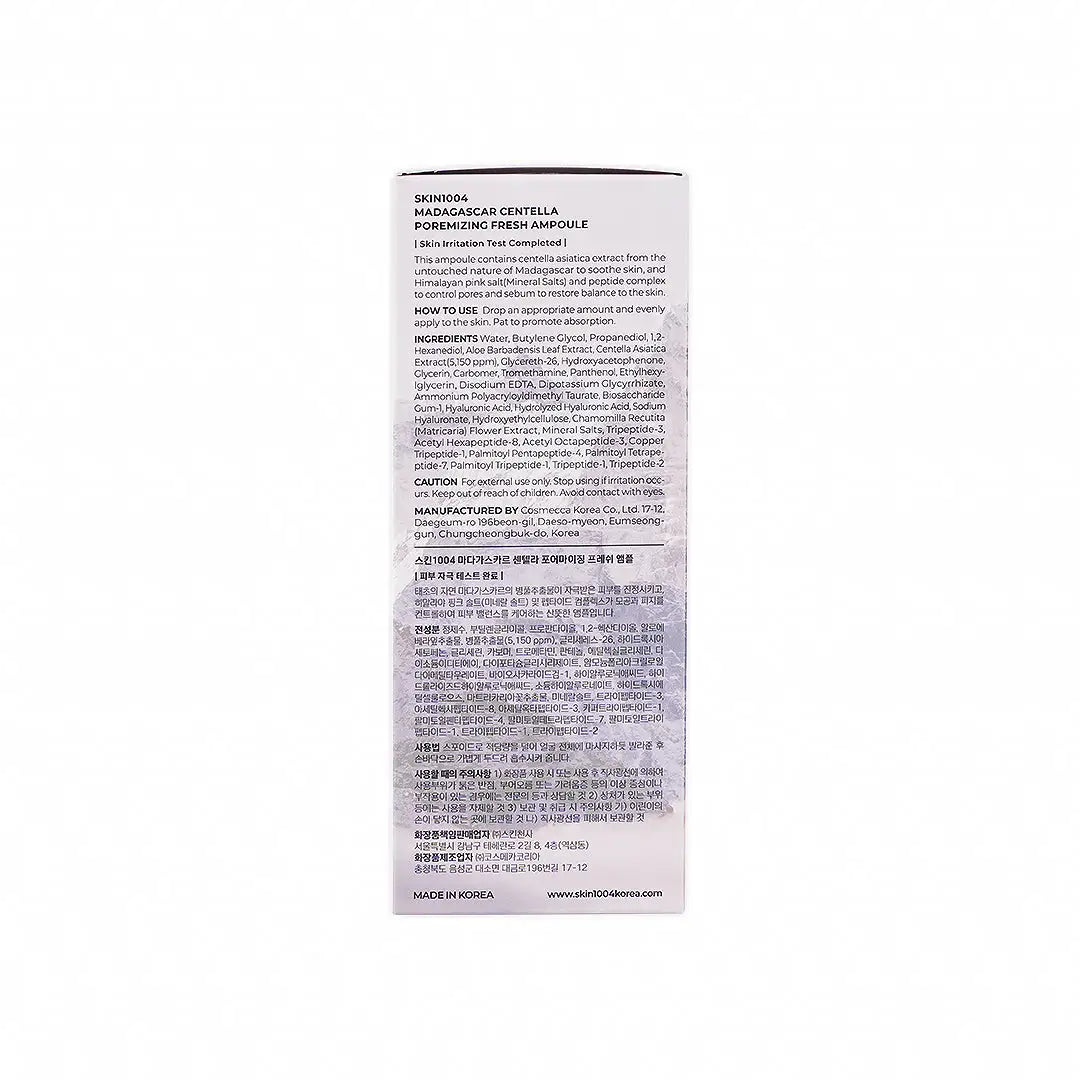 skin1004 Centella Poremizing Fresh Ampoule 100ml