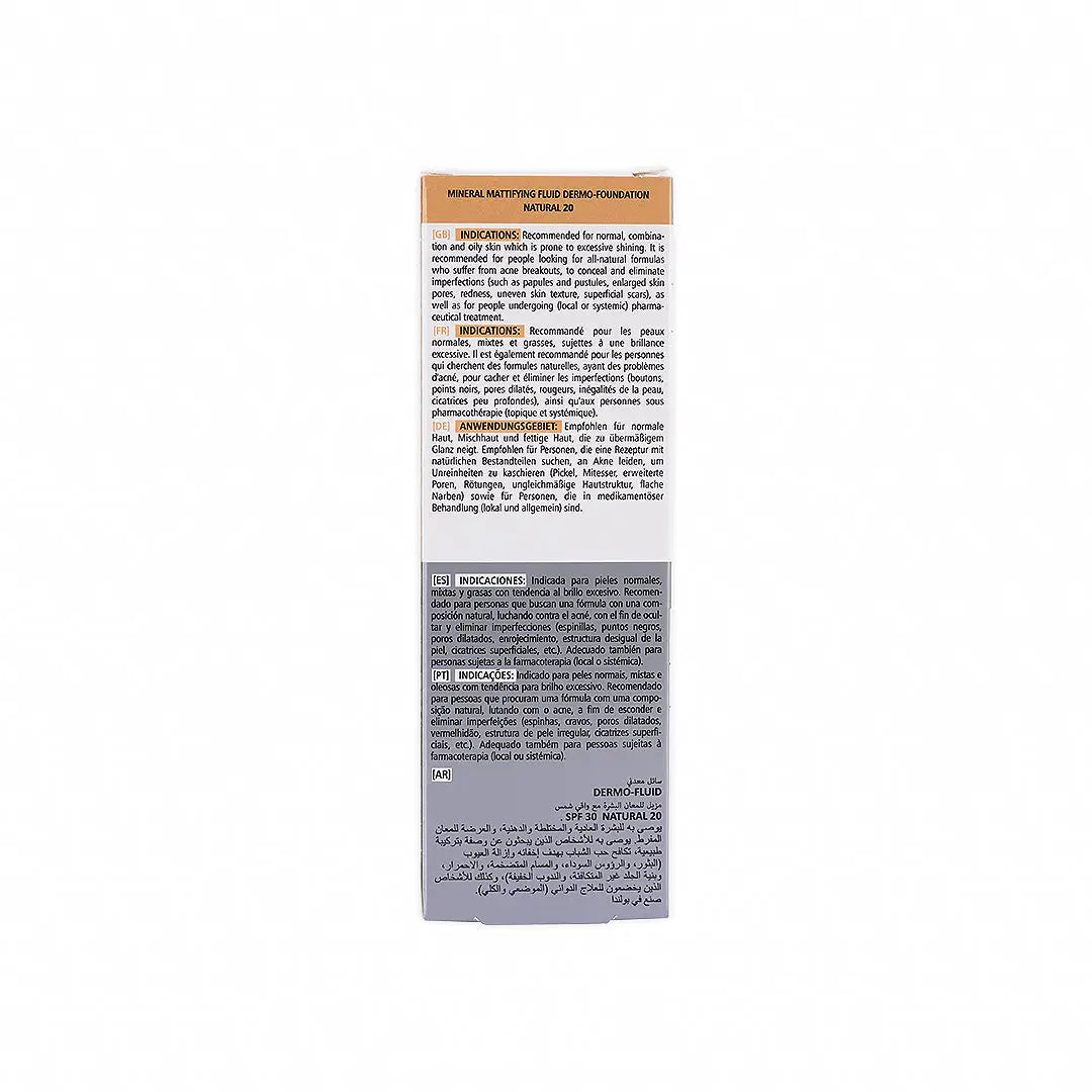 55666-Pharmaceris Spf30 Mineral Mattifying Fluid 30ml-20 Natural +6