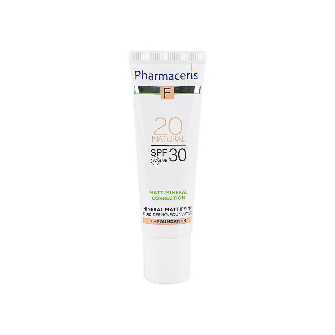55666-Pharmaceris Spf30 Mineral Mattifying Fluid 30ml-20 Natural