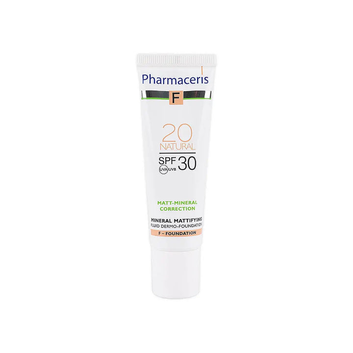 55666-Pharmaceris Spf30 Mineral Mattifying Fluid 30ml-20 Natural