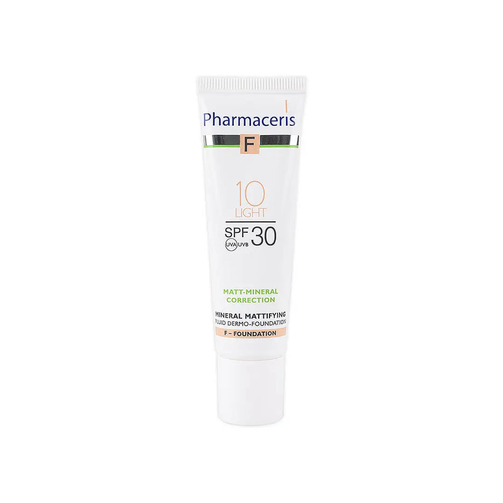 Pharmaceris Spf30 Mineral Mattifying Fluid 30ml-10 Light
