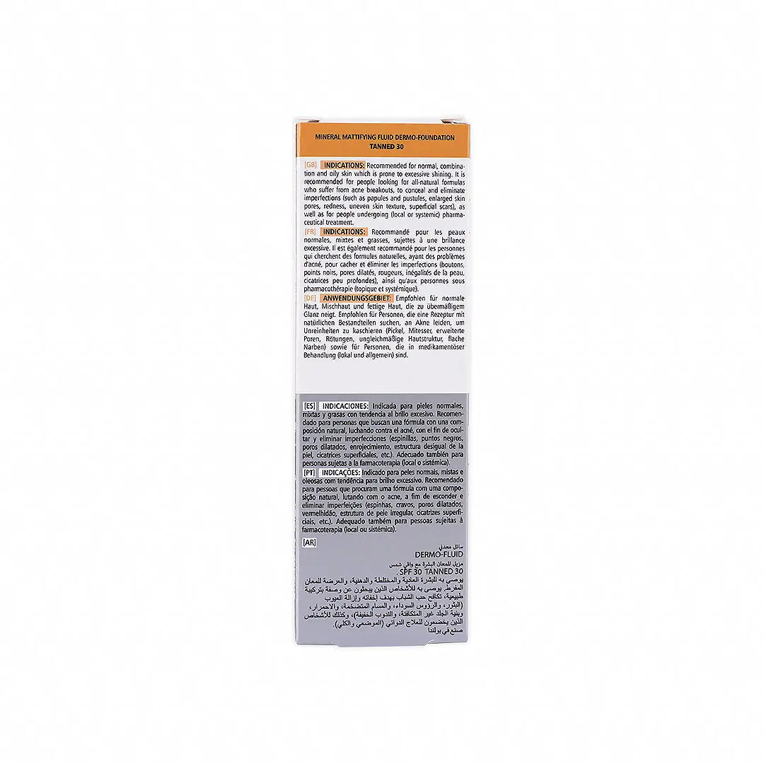 55668-Pharmaceris Spf30 Mineral Mattifying Fluid 30ml-30 Tanned +6