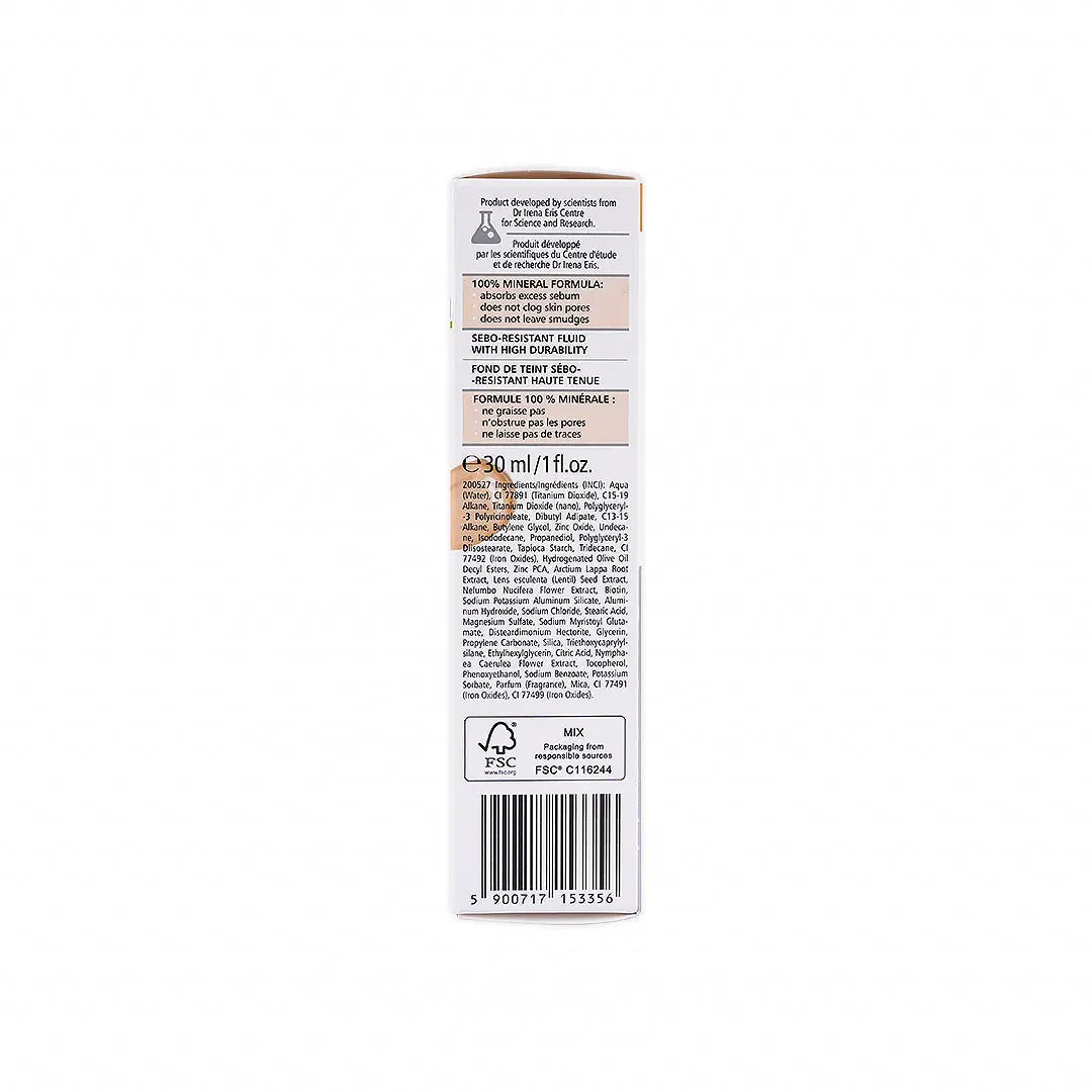 55668-Pharmaceris Spf30 Mineral Mattifying Fluid 30ml-30 Tanned +5