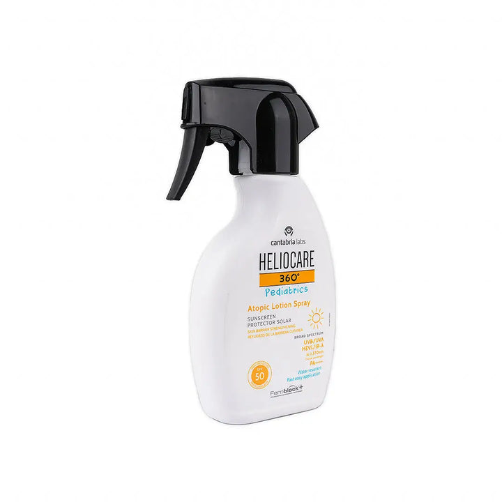 55672-Heliocare 360 Pediatrics Spf50 Atopic Lotion Spray 250ml +2