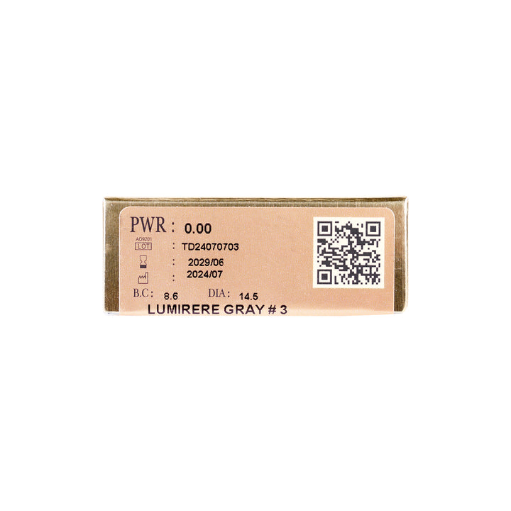 55678-Dahab Monthly Lenses Lumirere Gray +4