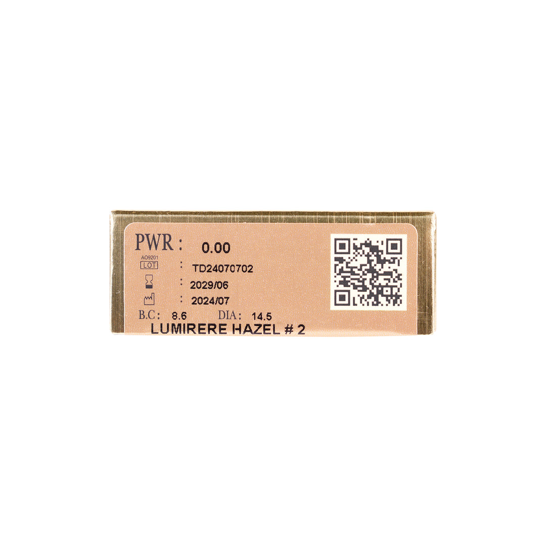 55679-Dahab Monthly Lenses Lumirere Hazel +4