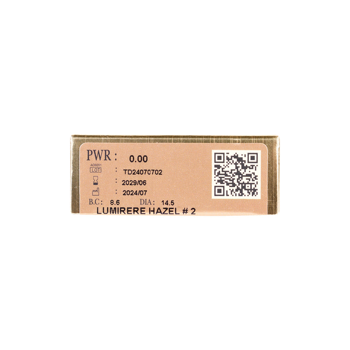 55679-Dahab Monthly Lenses Lumirere Hazel +4