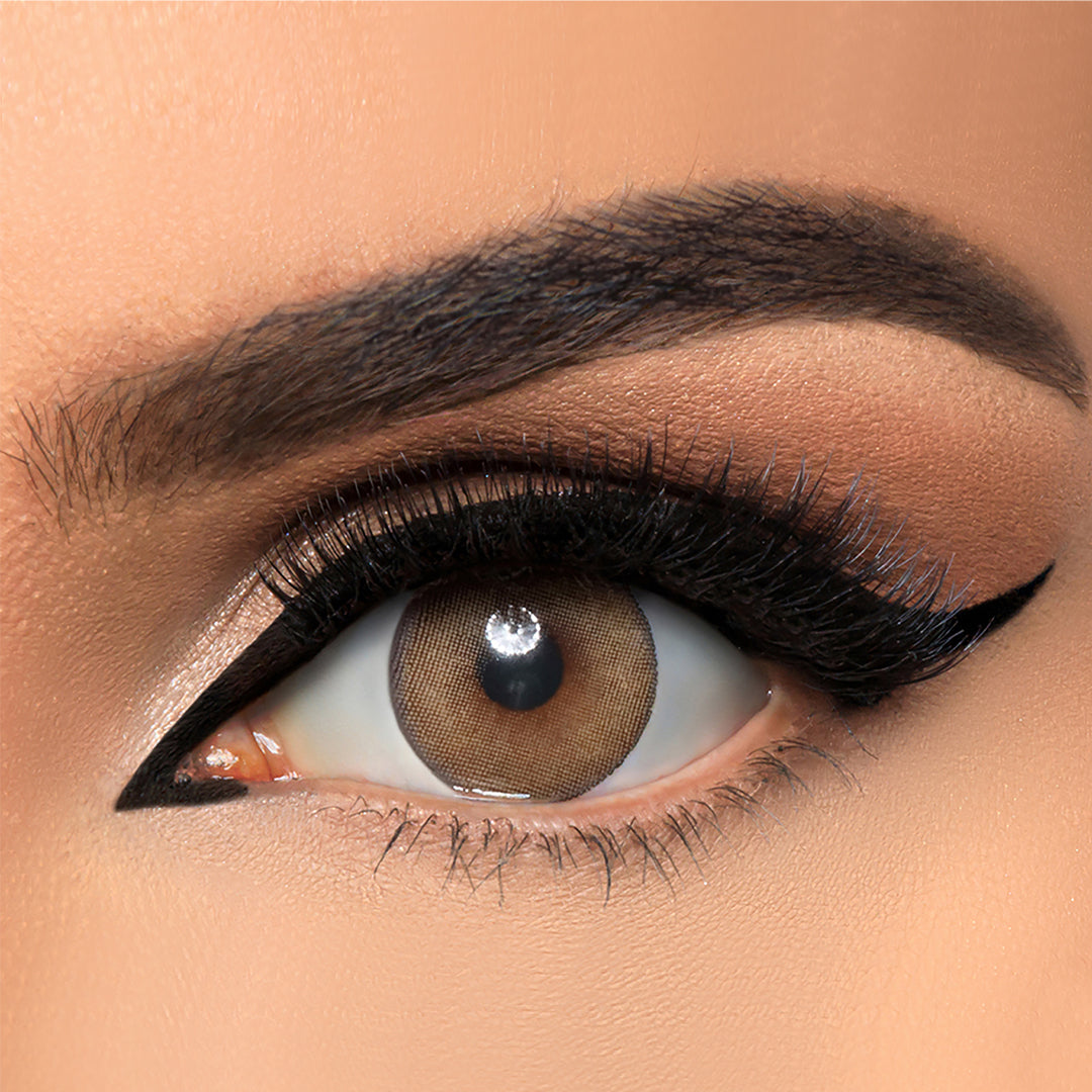 Dahab Monthely Lenses Natural Hazel