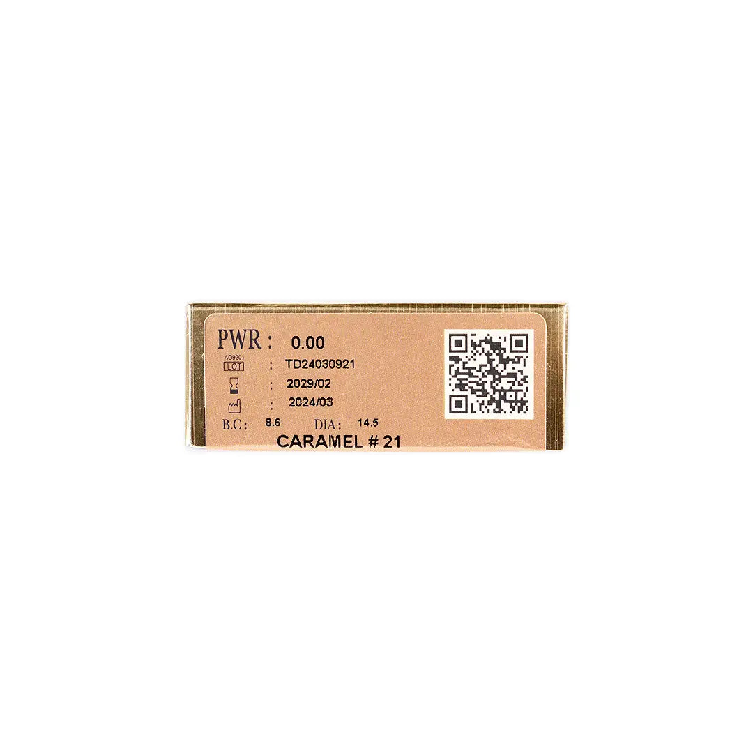 Dahab Monthely Lenses Caramel