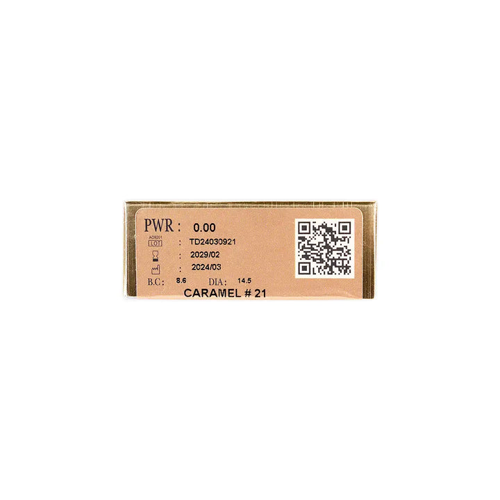 55684-Dahab Monthely Lenses Caramel +5