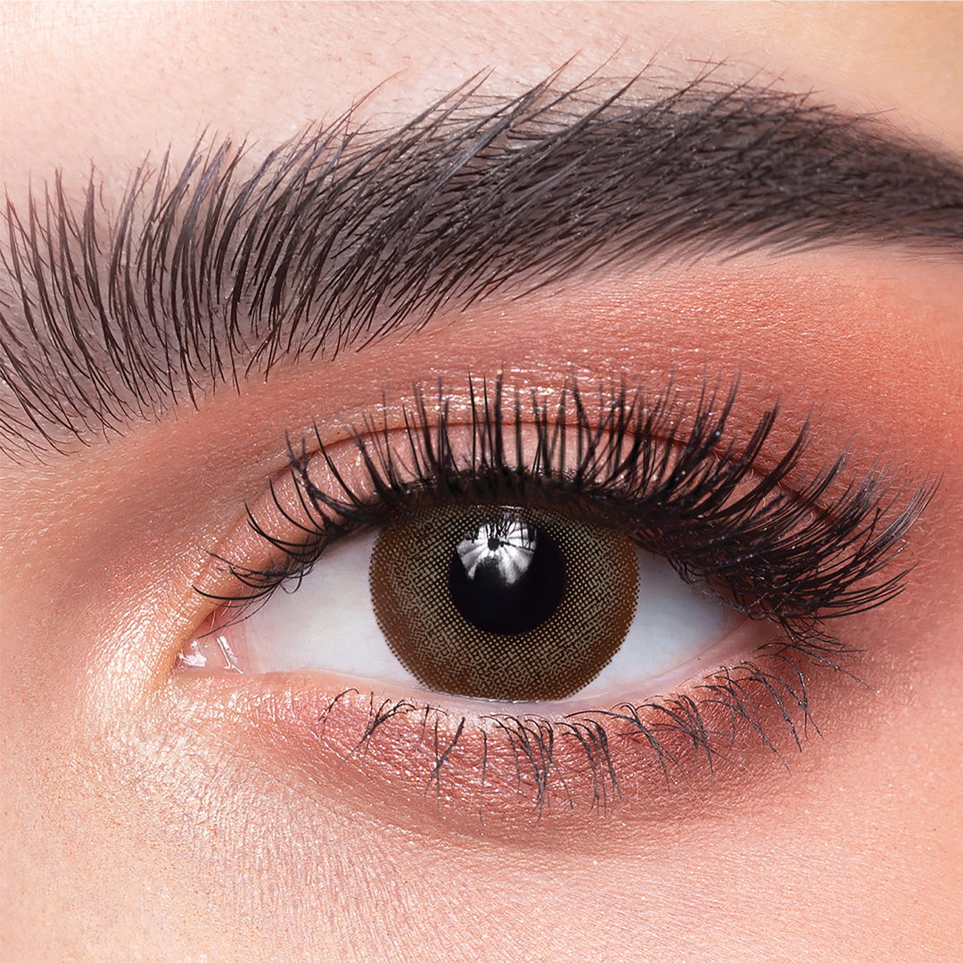 Dahab Monthely Lenses Natural Brown