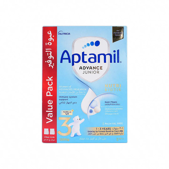 55694-Aptamil Advance Junior No.3 (1-3Y) 1200g-Vanilla