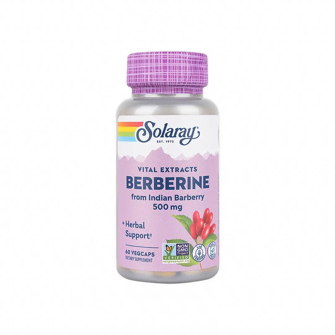55695-Solaray Berberine 500mg 60 Vegcaps