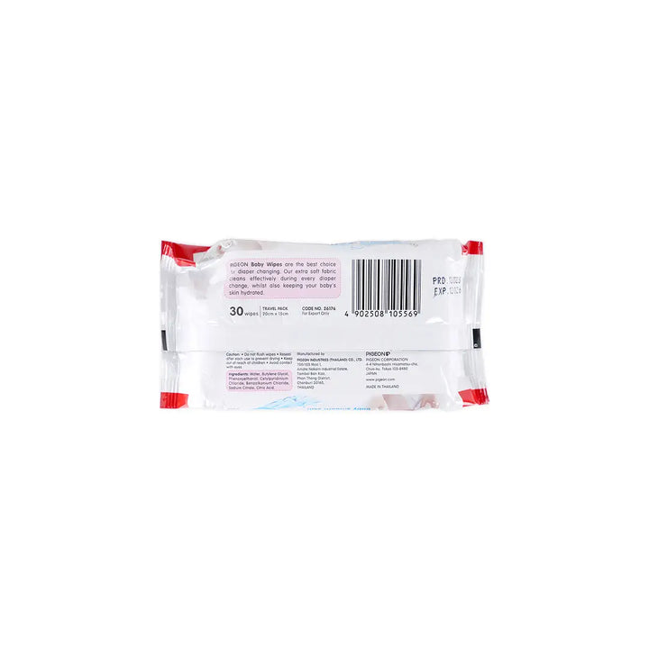 55698-Pigeon Baby Extra Soft 30 Wipes-26176 +2