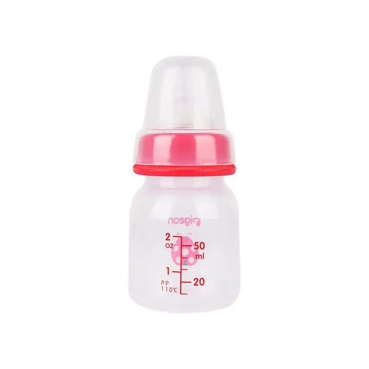55700-Pigeon Peristaltic Nipple Decorated Bottle 0-3m 50ml-PA00418 +2