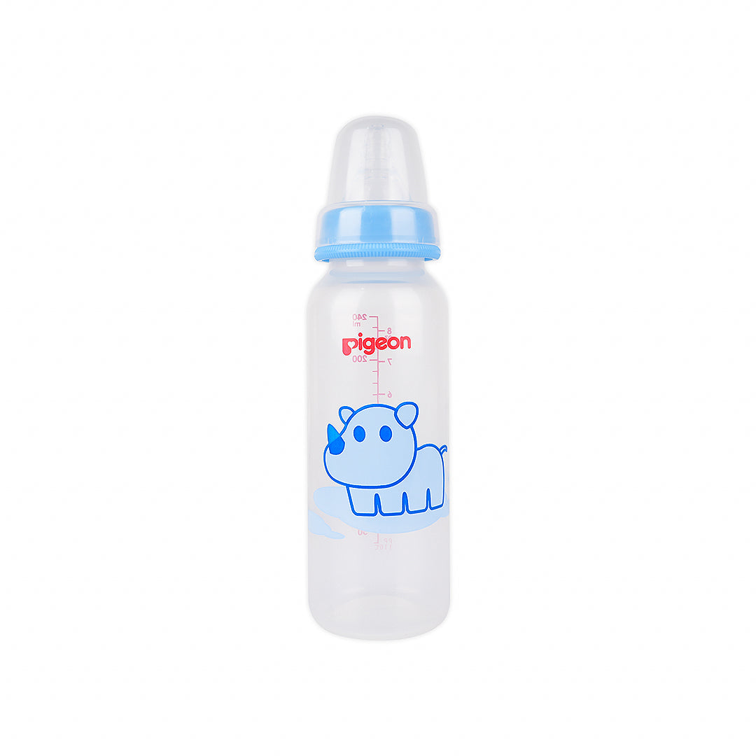 Pigeon Peristaltic Nipple Decorated Bottle 4,5m 240ml-414
