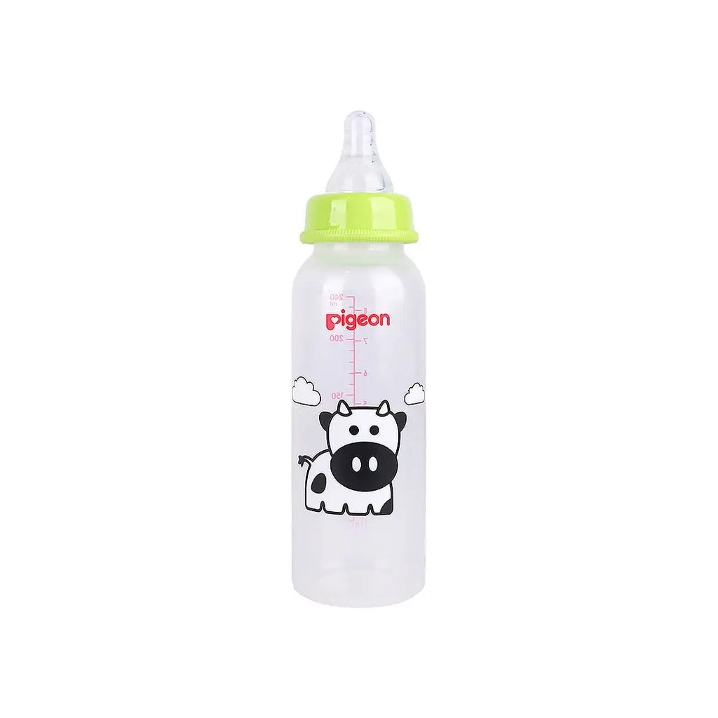 Pigeon Peristaltic Nipple Decorated Bottle 4,5m 240ml-414