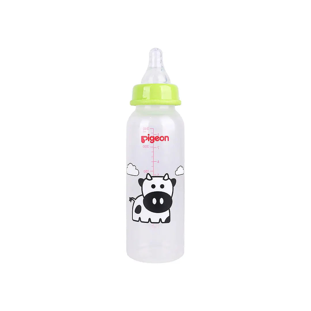55701-Pigeon Peristaltic Nipple Decorated Bottle 4,5m 240ml-414