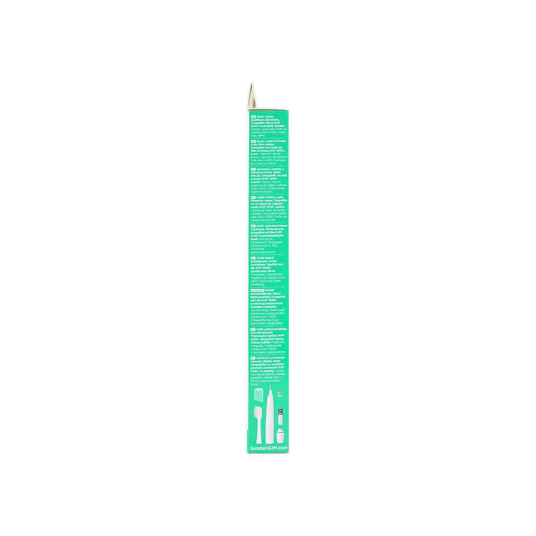 55707-GUM Sonic Daily Toothbrush White-4100 +1