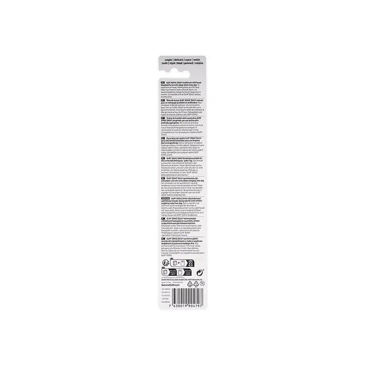 55708-GUM Sonic Daily Refill Head 2pcs White-4110 +3