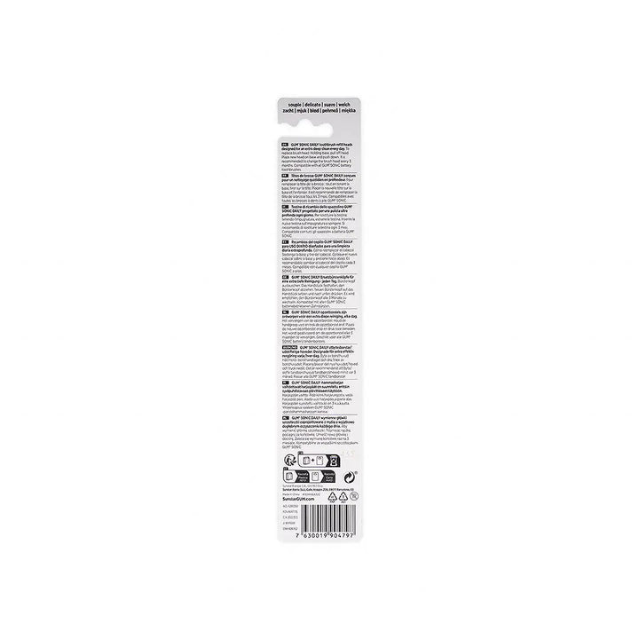 55708-GUM Sonic Daily Refill Head 2pcs White-4110 +1