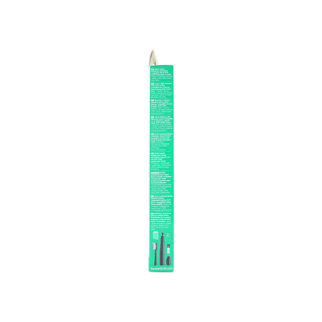 55709-GUM Sonic Daily Toothbrush Black-4100 +6