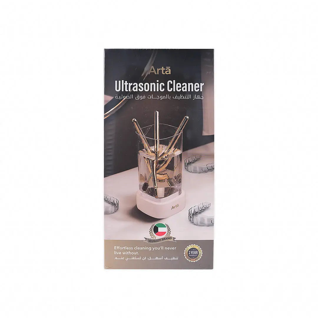 Arta Ultrasonic Cleaner Type C Black