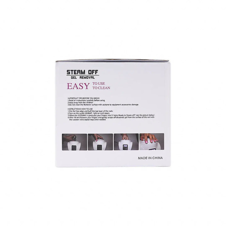 55712-Nailease Steam Off Gel Removal Machine-White +4