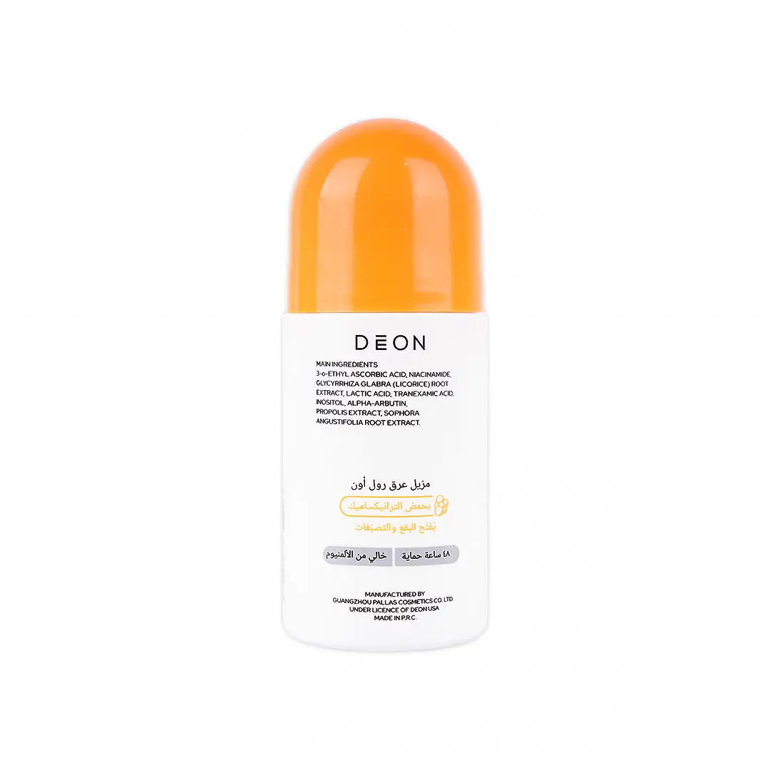 Deon Whitening Roll-On Deo 48H 56g-Tranexamic