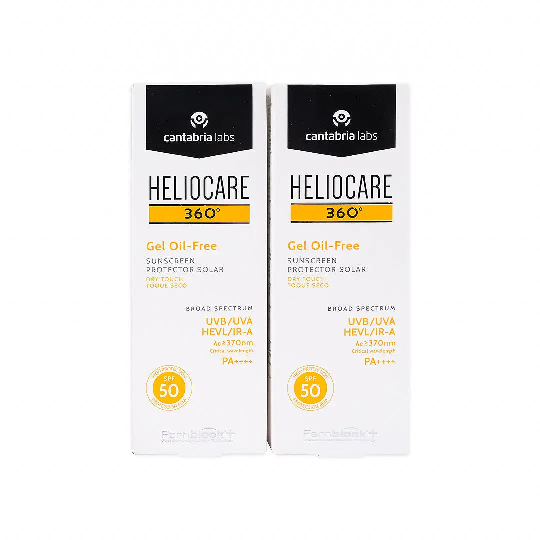 Heliocare 360 Gel Oil-Free Spf50 Dry Touch 50ml 1+1