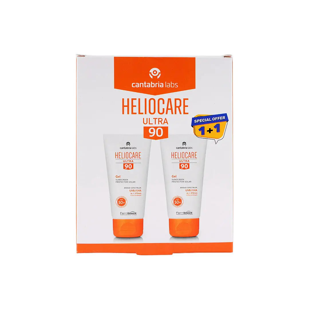 Heliocare 90 Spf50 Ultra Gel 50ml 1+1