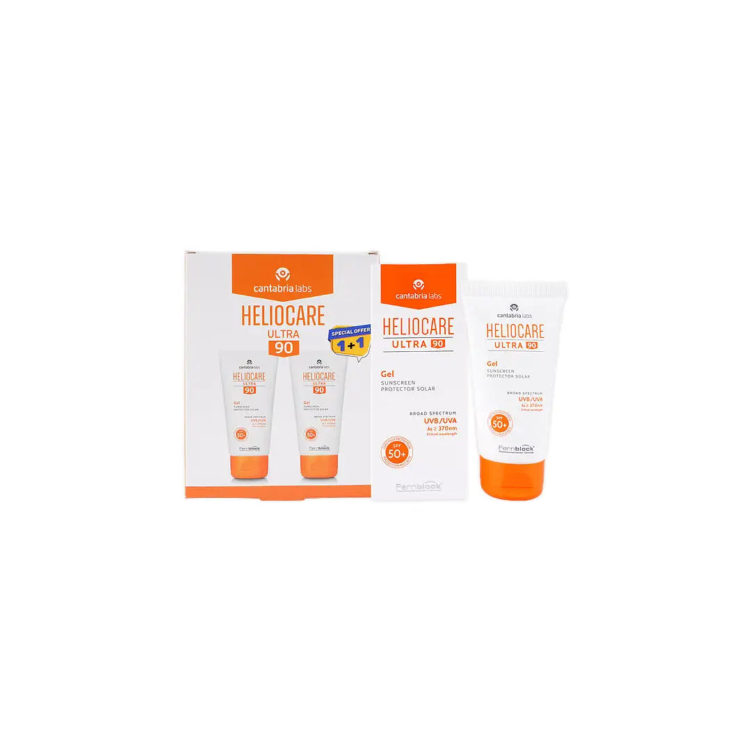 Heliocare 90 Spf50 Ultra Gel 50ml 1+1