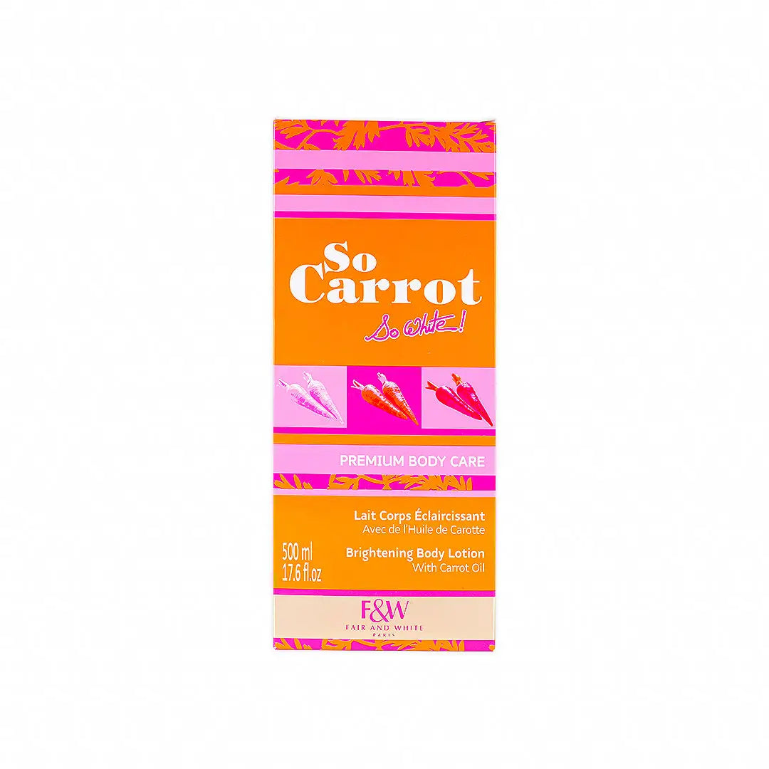55727-Fair And White So Carrot Brightening Body Lotion 500ml +9