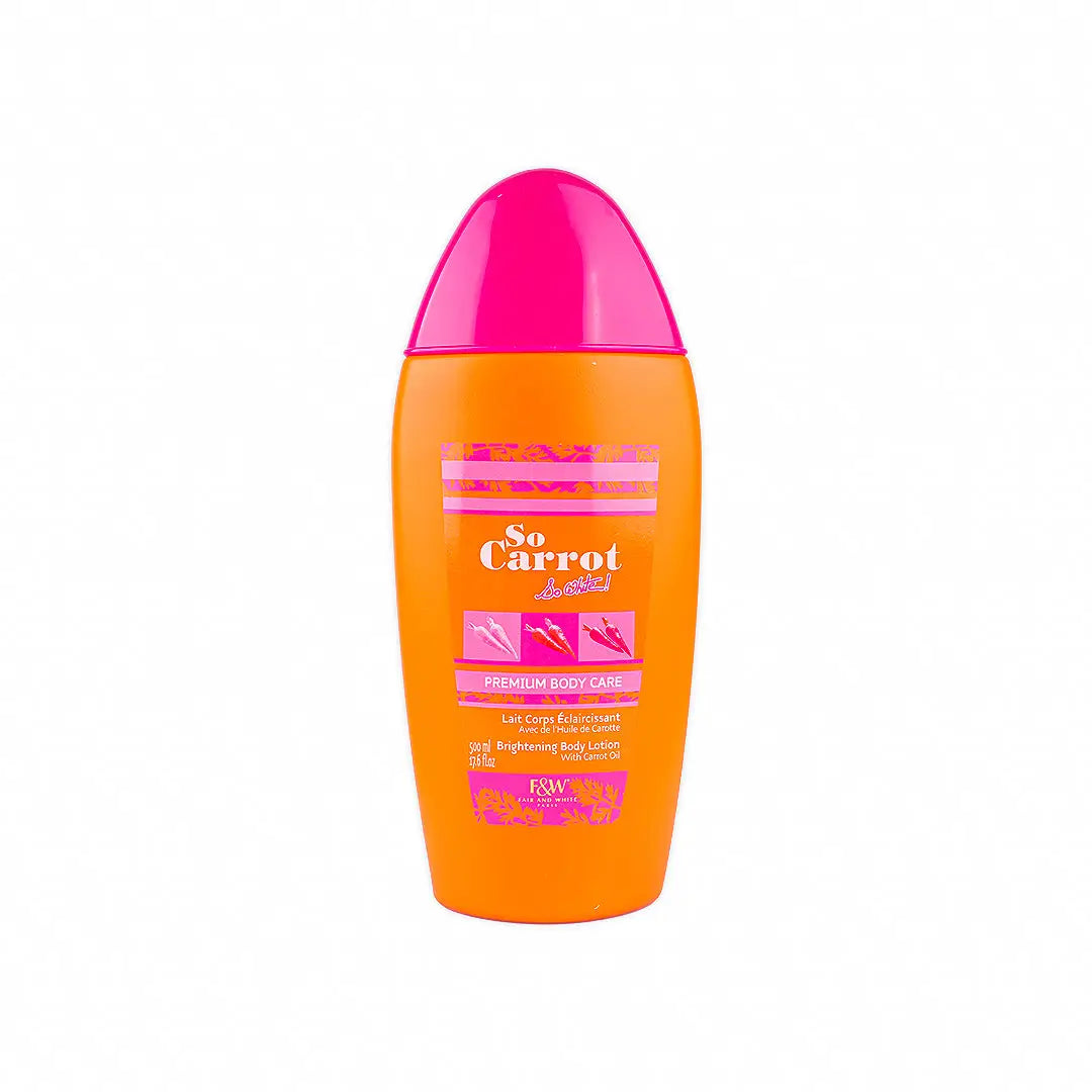 55727-Fair And White So Carrot Brightening Body Lotion 500ml +7