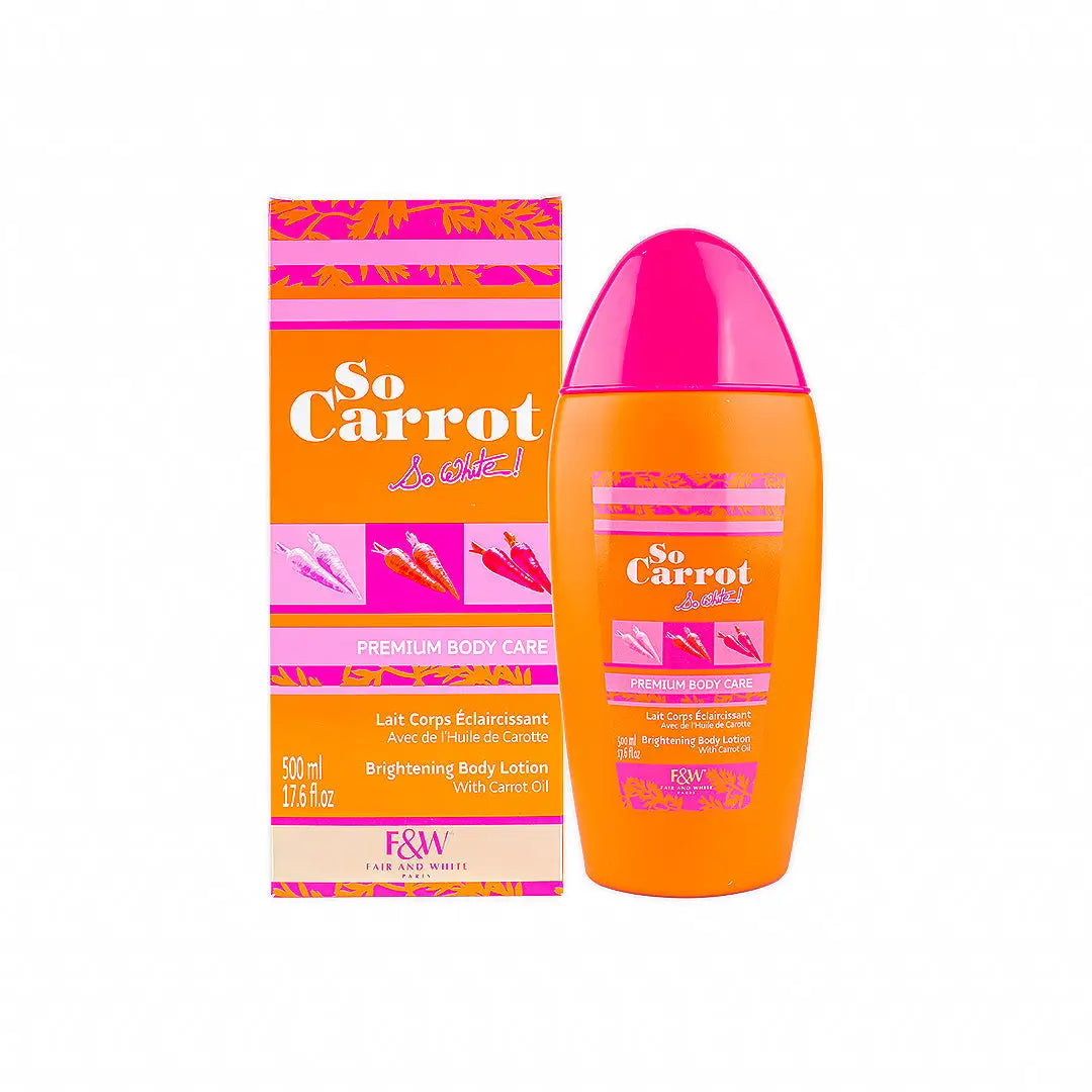55727-Fair And White So Carrot Brightening Body Lotion 500ml +1