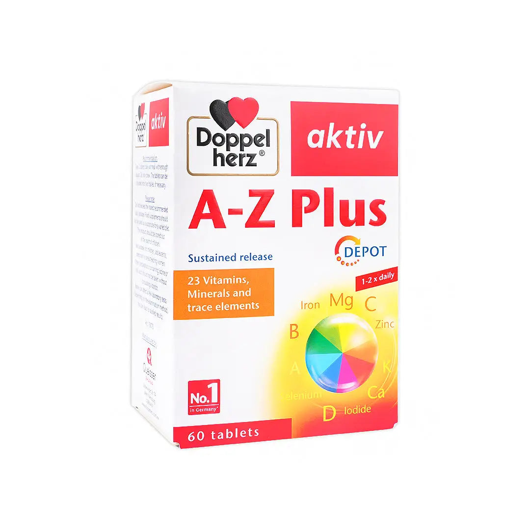55731-Doppelherz Aktiv A-Z Plus 60 Tablets +9