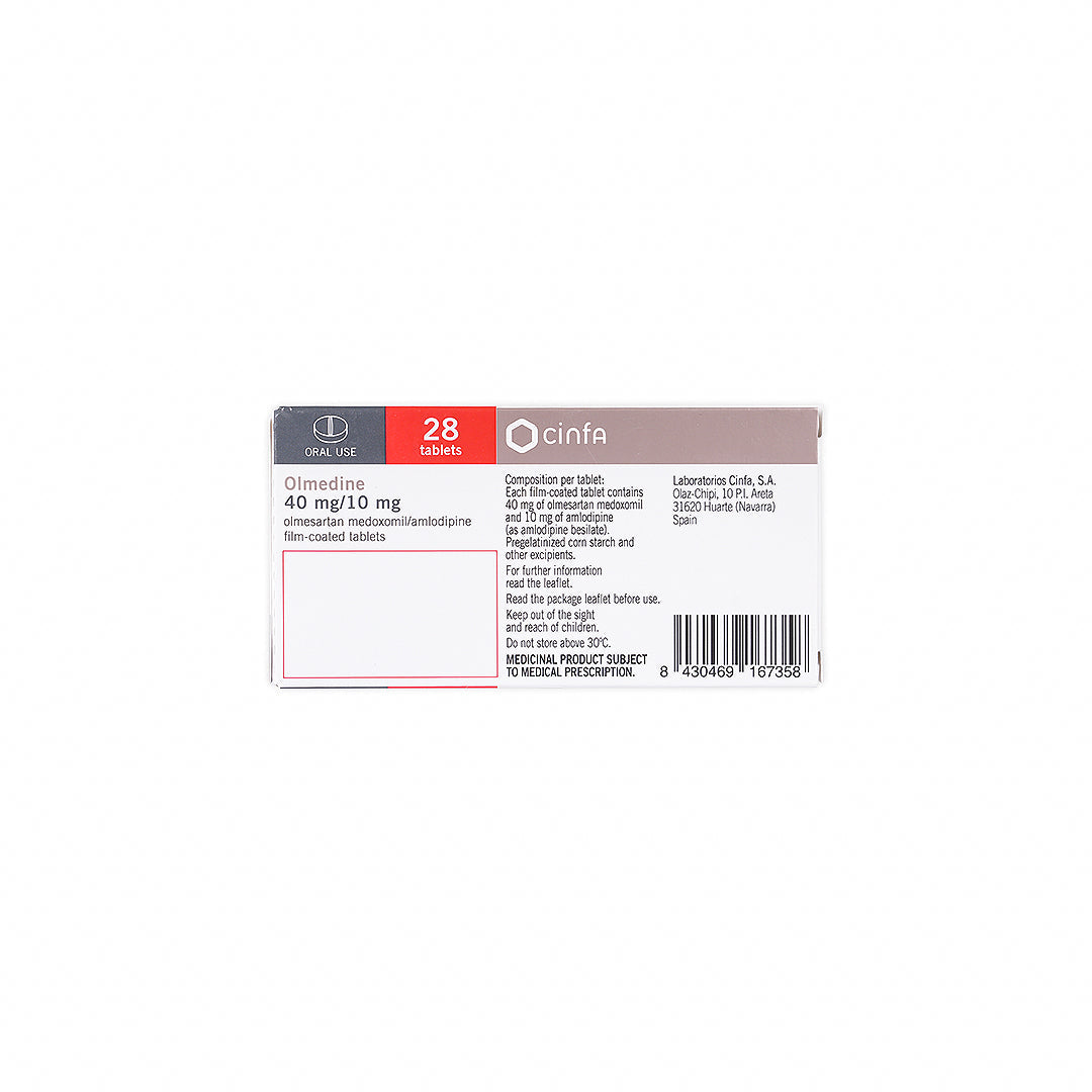 Olmedine 40mg/10mg 28 Tablets