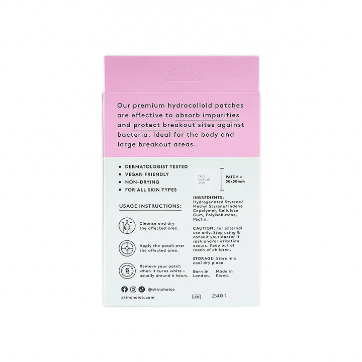 55740-Skin Choice Breakout Patch Classic XL 10 Patches +3