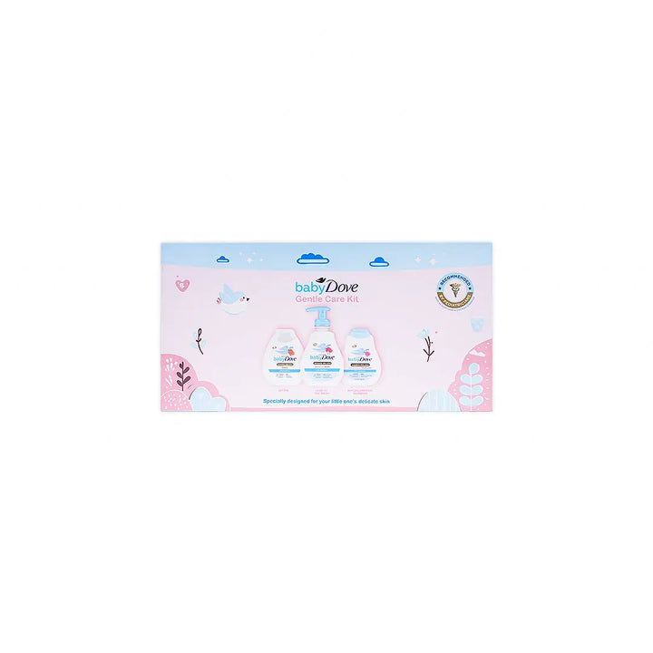 55749-Dove Baby Gentle Care Kit ( Shampoo + Wash + Lotion ) +10